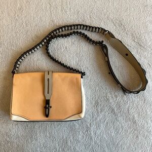 Rag & Bone Enfield Crossbody bag in tan and neutral